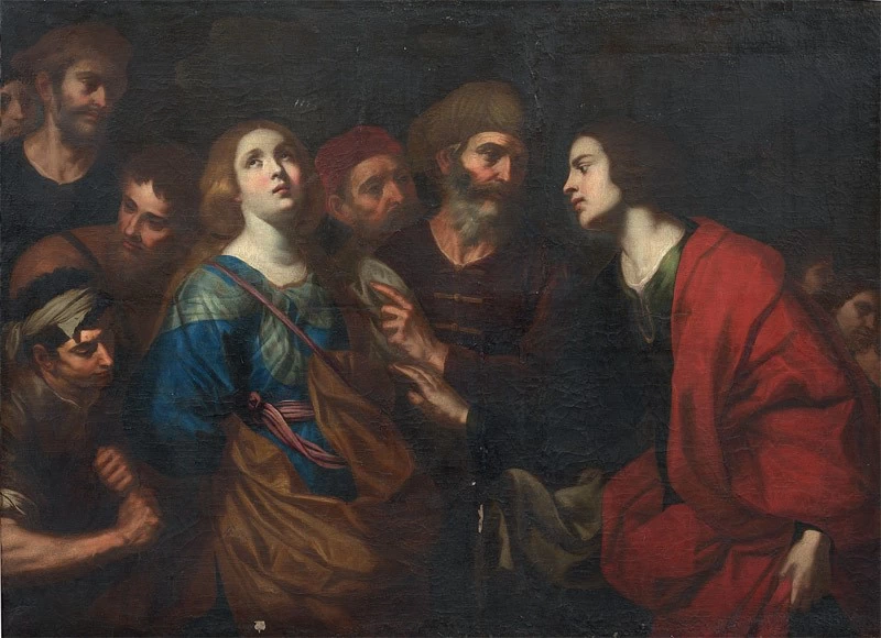 Santa condotta al martirio